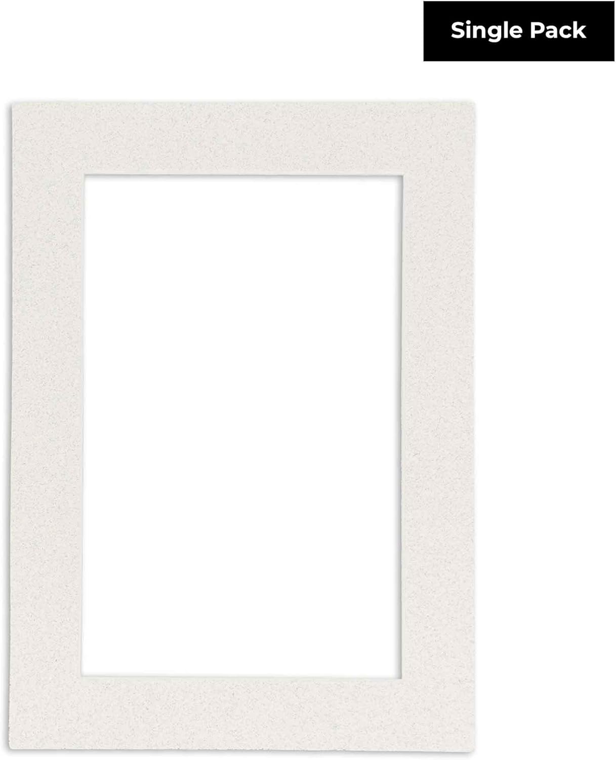 Poster Palooza 11x14 Mat Bevel Cut for 8.5x11 Photos - Acid Free Oyster Shell White Precut Matboard - for Pictures, Photos, Framing - 4-ply Thickness