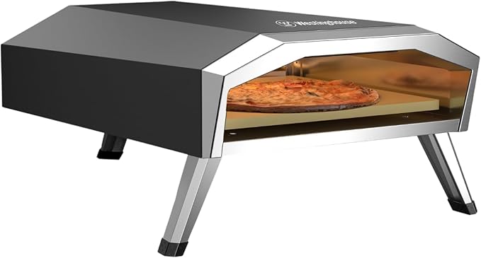 Westinghouse Gas-powered Artisan Outdoor Pizza Oven - Stainless Steel Portable Pizza Ovens,Gas