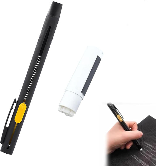 Heat Erasable Fabric Marker for Sewing,Sewing Chalk DIY Markers Pen for Quilting, Embroidery,Washable Erasable Replaceable Refill Marker Pen, Suitable for Cotton, Knitted Fabrics(1Pen+20Refills)