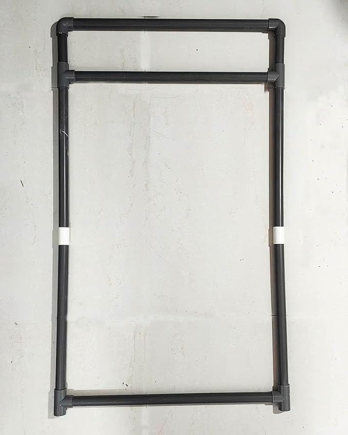 3 Panels 5.8FT Foldable Safety Barricade Security Sign Barrier Heavy Duty PVC Frame "NO ENTRY" Caution