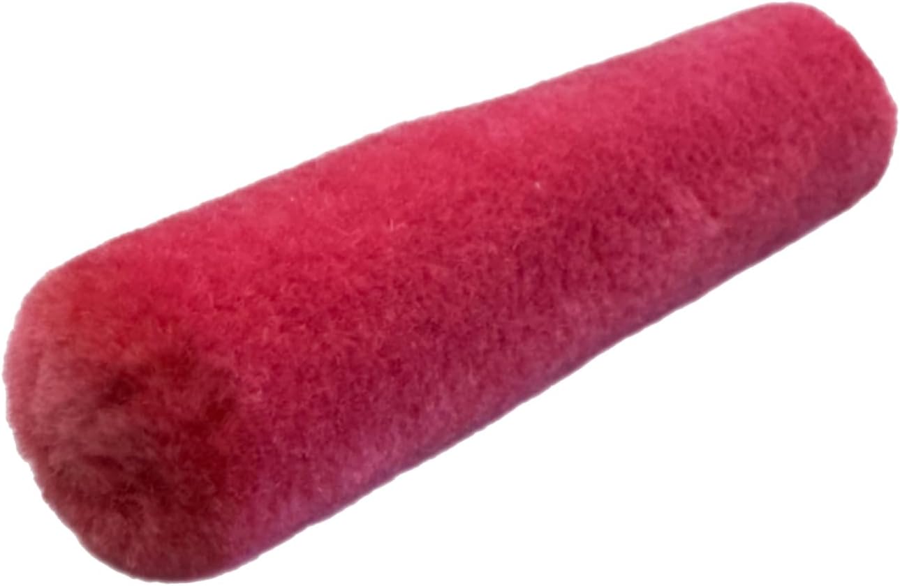 Premium 4-Inch Mohair Mini Paint Roller 6pc Set. 4" Mini Roller Frame + 5 Pack, Lint-Free & Shed-Resistant for Smooth Finishes – Ideal for Cabinets, Trim & Doors – Works with All Paints & Stains