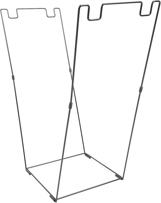 SUNGOOYUE Leaf Bag Stand, Portable, Durable, 30-45 Gallon, Garden Garbage Bag Holder, Frame for Efficient Waste Collection, Outdoor Gatherings, Carbon Steel
