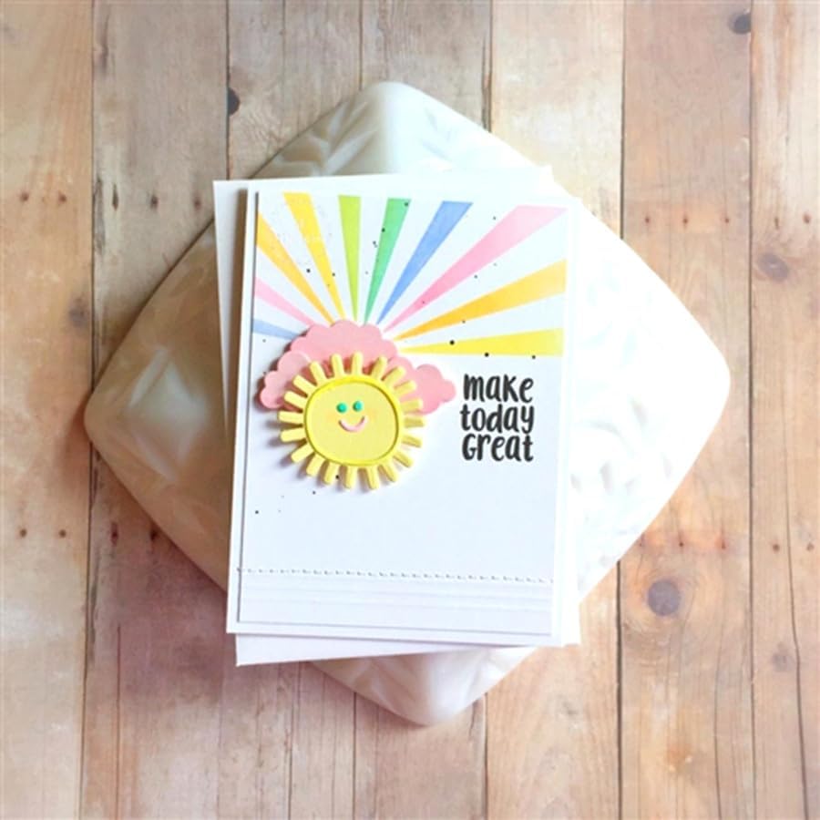 Cutting Dies for Card Making, Metal Scrapbooking Die-Cuts, DIY Bckground Frame Crafts Embossing Stencil, Paper Template Mold/Photo Album Arts Tool (3 Pcs Clouds-3.3x5.5cm)