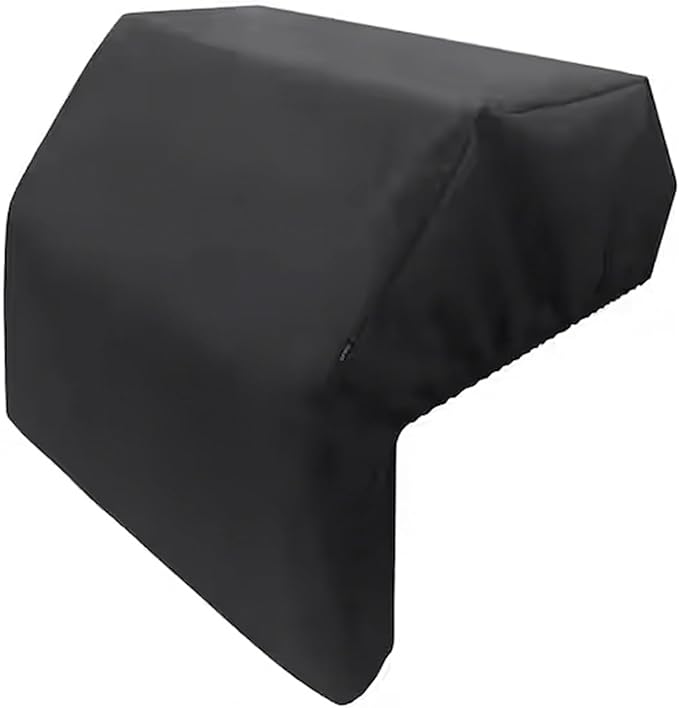 SPIRE 5-Burner Built-in Grill Top Cover, Polyester PVC Blend, Designed for Spire Built-in Grill 740-0788P and KitchenAid 740-0788, Water Repellent, Elastic Fit, 32.9"D x 25.4"W x 22.5"H - 700-0788P