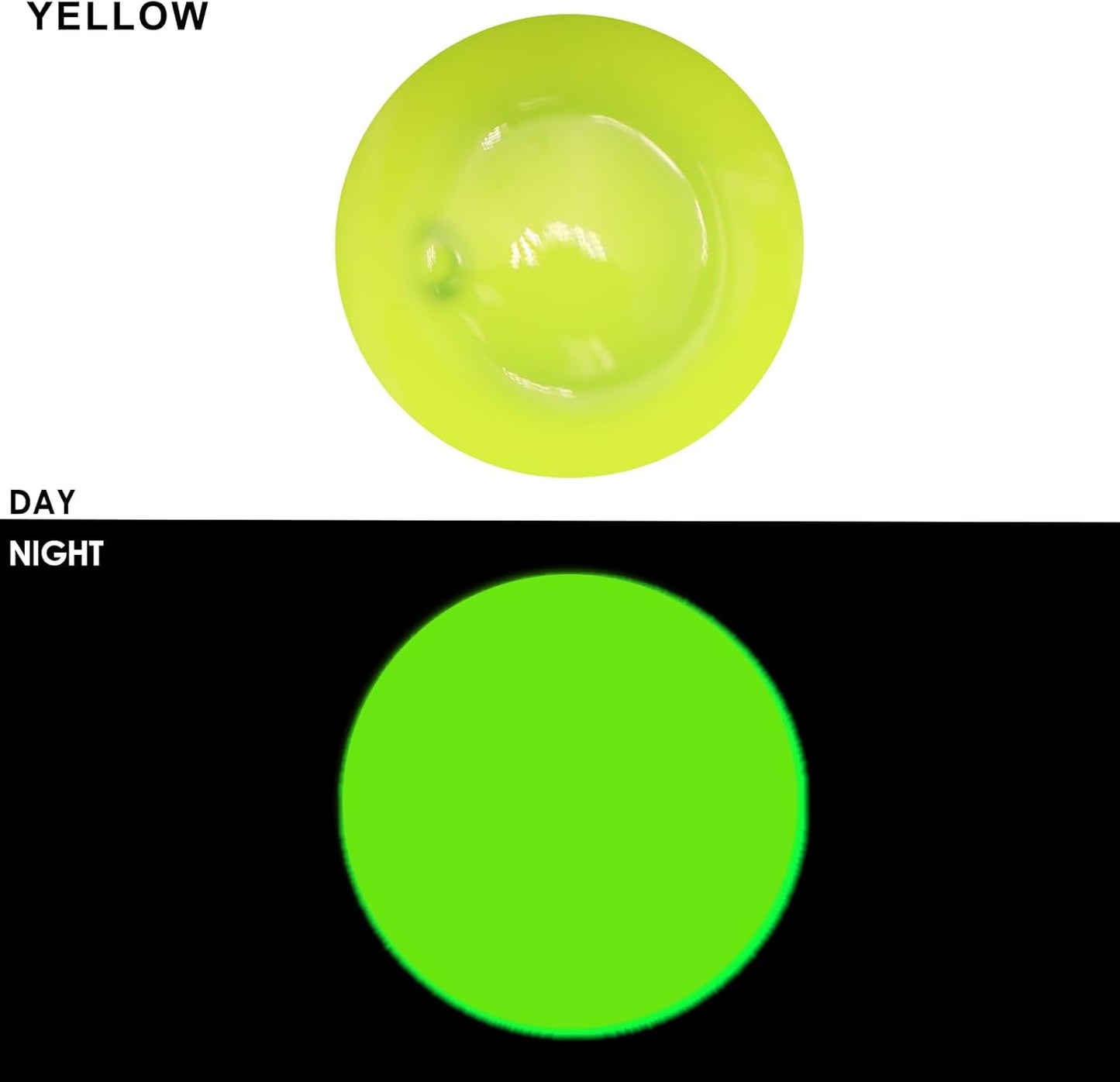 Artecho Glow in the Dark Paint, Neon Yellow Paint (120ml / 4.05oz) Tubes, Art Craft Paints for Canvas, Rock, Stone, Wood, Fabric, Art Supplies