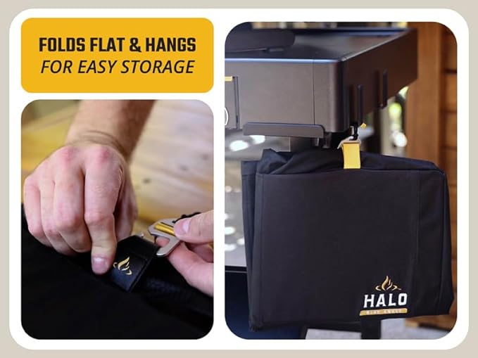 HALO Versa 16 Pizza Oven Cover | Premium quality | UV Rated | Custom fit | Heavy Duty Cover