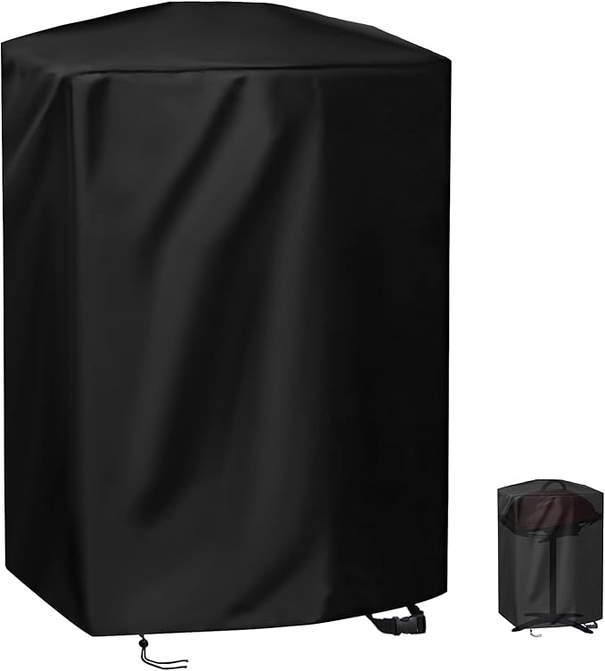 Grill Cover for George Foreman 12 Serving Indoor/Outdoor Electric Grill GFO201R, Waterproof BBQ Grill Cover, All Weather Resistant Grill Covers- 24 x 12 x 29 Inch