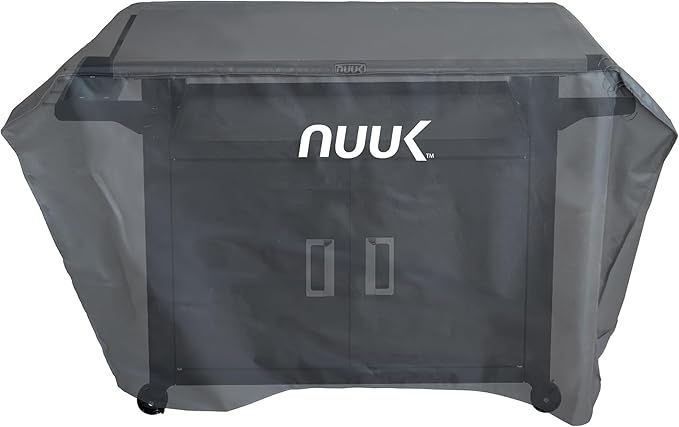 NUUK 20IN x 42IN Waterproof Outdoor Cooking Station Cover for Kitchen Prep Island, Heavy Duty UV Resistant BBQ Grill Table Covers for Pizza Oven Cart