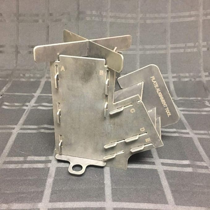 Camping Survivalist Prepper Flat Pack Mini Rocket Stove