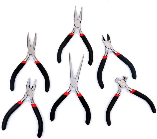 6 PCS Mini Pliers Set