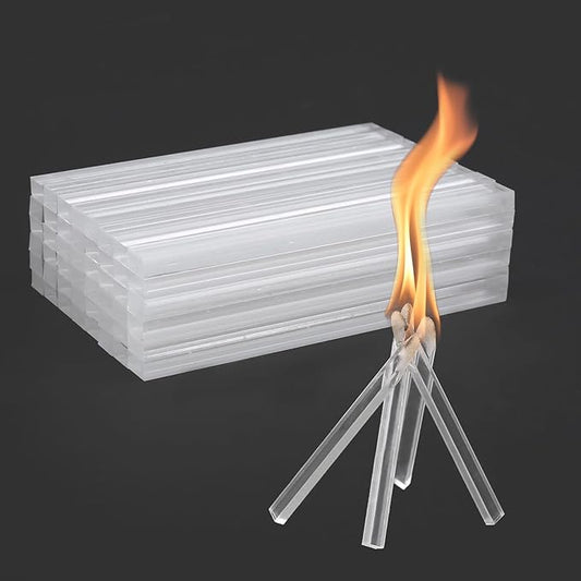 Fire Starter 50 pcs- Fire Starter - Natural Fire Starters for Fireplace, Pellet Stove & Wood, Fire Pit, Smoker, BBQ, Chimney, Pizza Oven - Fire Starters for Grill, Charcoal Starter