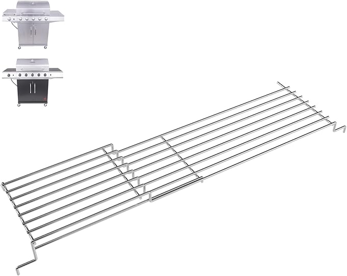 Warming Rack Grill Parts for Charbroil Performance 5 Burner 463448021 463450022 463455021 463449021 463458021, G429-0001-W1 Grill Swing Away Grid for Charbroil Grill Replacement Parts