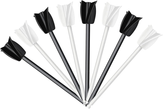 8 Pcs Resin Mixer Paddles for Resin Drill, Epoxy Mixer Attachment for Drill, Paint Mixer/Paint Stirrer for Mixing Resin, Epoxy, Silicone Molds