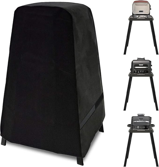ZJYWSCH Cover for Ninja Woodfire 8-in-1 Outdoor Pizza Oven on Stand Waterproof Ninja Woodfire OO101 Outdoor Pizza Oven Stand Cover OO100 Series 600D Heavy Duty