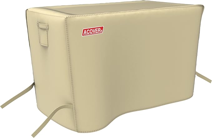 45" Heavy Duty Waterproof Gas Grill Cover fits Weber Char-Broil Coleman Gas Grill-Beige