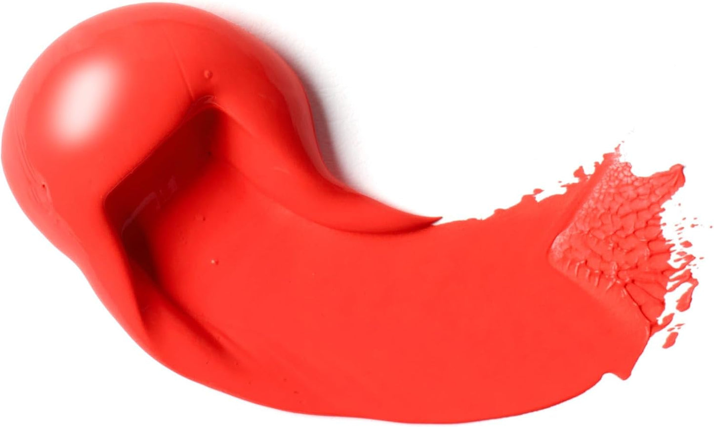 Liquitex Professional Heavy Body Acrylic Paint, 2-oz (59ml) Tube, Fluorescent Red