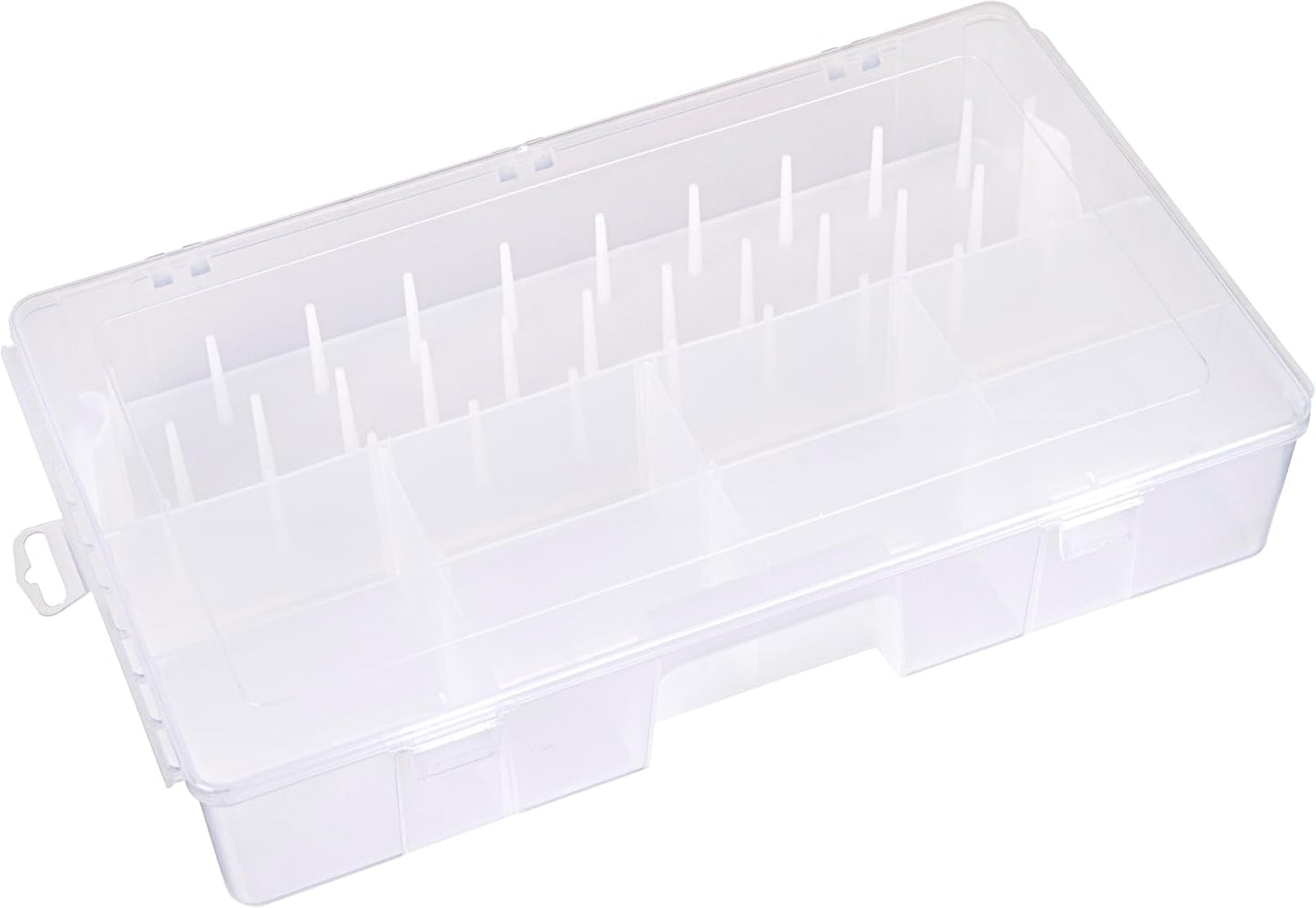 ArtBin 7003AB Sew-Lutions Sewing Supply Storage System with Lift-Out Thread Spool Tray, [1] Plastic Storage Case, Clear