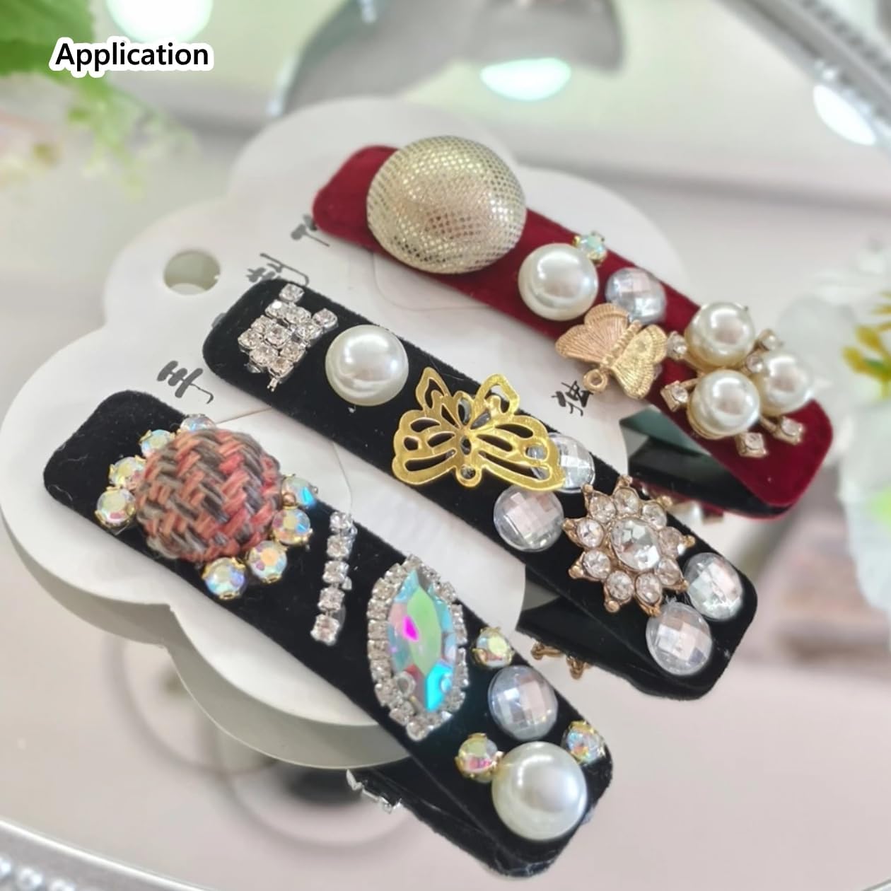 80pcs 20mm Half Pearls for Crafts Flatback Half Round Pearl Beads for Jewelry Making Nail Art Scrapbook Craft Wedding Dress Decoration(White)