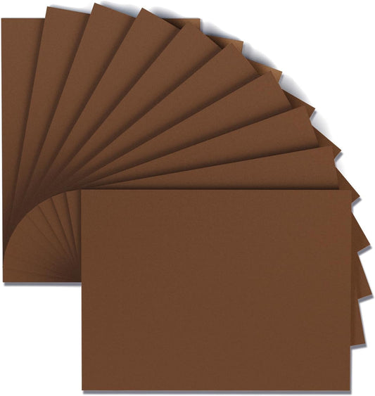 MEARCOOH Brown Foam Sheets Crafts 9x12 Inch 2mm Eva Color Craft Foam Paper for Crafts Project Preschoolers Classroom Scrapbooking DIY Cosplay(10 Sheets)