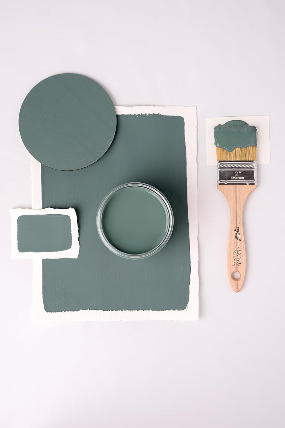 Dixie Belle Paint Company Chalk Finish Furniture Paint – Blue Grass (1 Gallon / 128oz) – Matte Chic Chalk Mineral DIY Furniture Paint