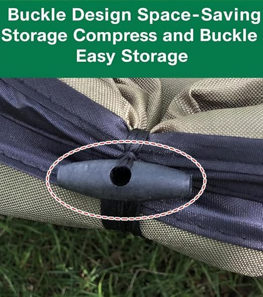 Collapsible Trash Can Outdoor Storage Bag, 10 Gallon Portable Leaf Garbage Bin with Handles, Waterproof Oxford Fabric for Camping, Picnic, Beach, Park, Travel, Automotive (S Size, Green)