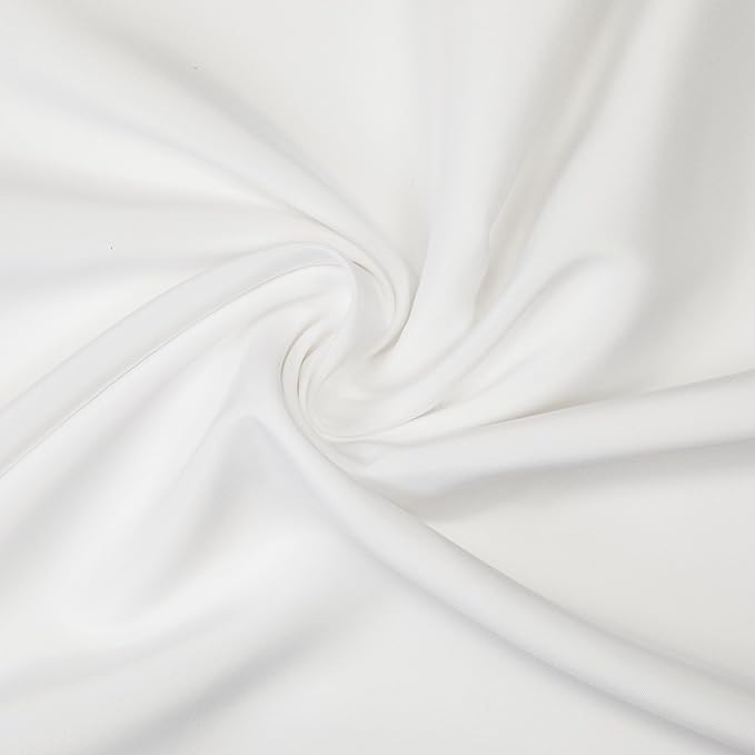 Gee Di Moda Rectangle Tablecloth - 70 x 120 Inch White Table Cloth for 6 or 8 Foot Rectangle Tables - Heavy Duty Washable Fabric - for Holiday Party, Dinner, Weddings, Baby Shower & Events