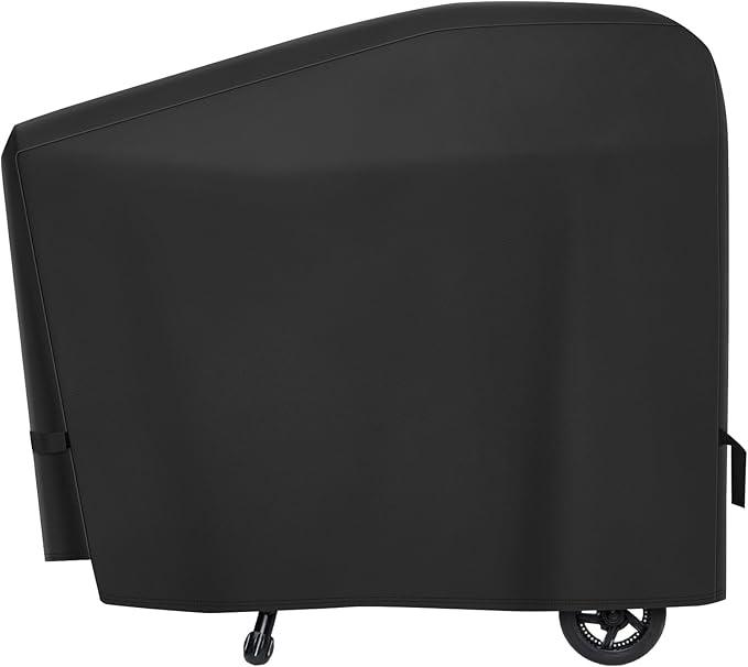 Heavy Duty 600D Polyester Cover Compatible with Recteq RT-B380 Bullseye RT-B380X Wood Pellet Grill Smoker Outdoor Waterproof for Rectec 380/380X Bullseye Deluxe Pellet Grill Cover