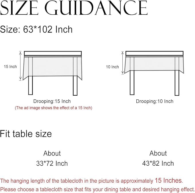ISAENNE Designer Provence Floral Long Rectangle Tablecloth,Linen Colorful Washable Indoor Table Cloth,Durable Decor Tablecloths for Dining Thanksgiving Kitchen Christmas,63"*102"-Ratina