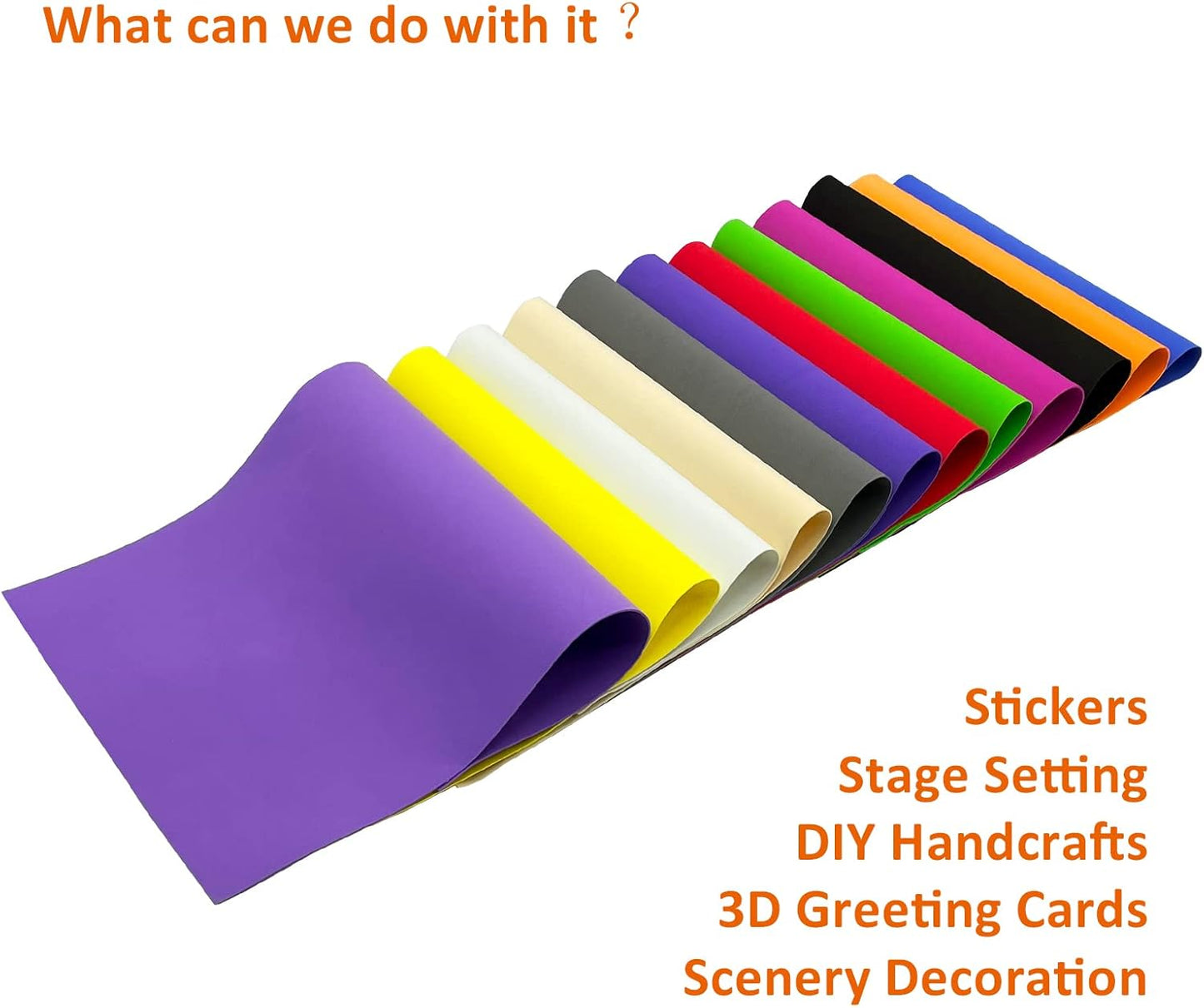 20 PCS EVA Foam Sheets DIY Handcraft Materials 1mm Thick 15.7 x 11.8 Inches Magenta EVA Foam Papers for Arts and Crafts