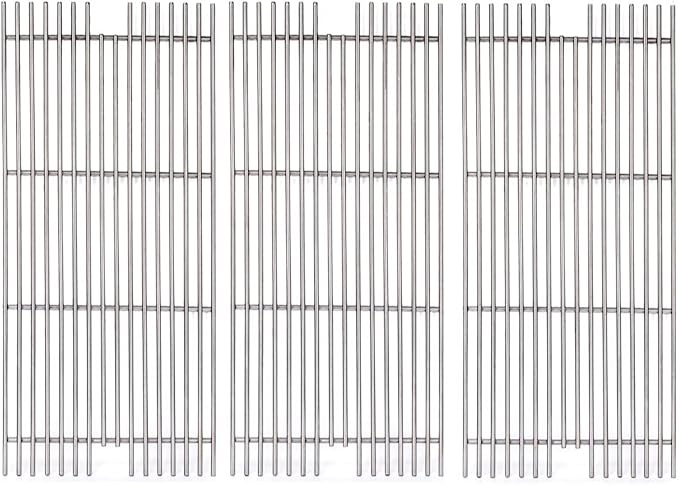 S5491A (3-Pack) 23 1/4" Stainless Steel Cooking Grid Grates for Viking VGBQ 30" T Series, Viking VGBQ 41" T Series, Viking VGBQ 53" T Series,VGBQ300T,VGBQ0302T, VGBQ3002RT, VGBQ4103RT