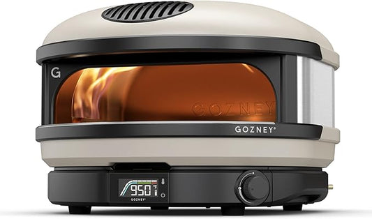 Gozney Arc Outdoor Pizza Oven, Propane Gas Pizza Oven, Precision Flame Control, Cooks 14" Pizza in 60 Seconds, Heats up to 950F - Bone