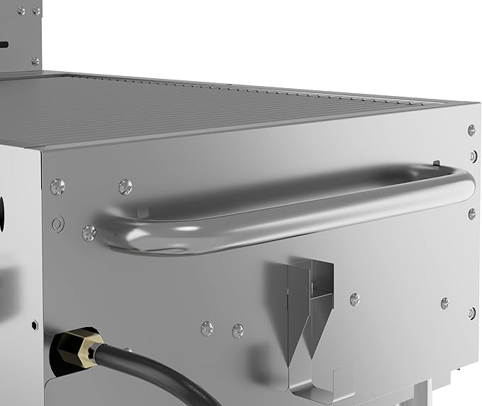 60 in. 8-Burner Commercial Outdoor Propane Gas Grill with 30 in. Pizza Oven in Stainless-Steel, ETL Listed (CGKIT6-P30)