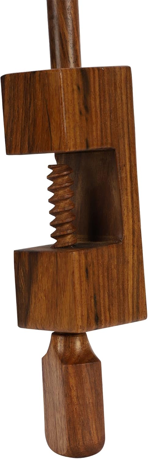 Wooden Umbrella Swift Yarn Winder | Rosewood 24" Knitting Swift Yarn Winder Holder | X-Large Yarn Winder for Knitting & Crocheting