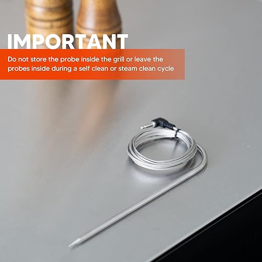 Stanbroil Replacement Meat Probes for Pit Boss Pellet Grill and Smoker, 3.5mm BBQ Temperature Probes, 2 Packs