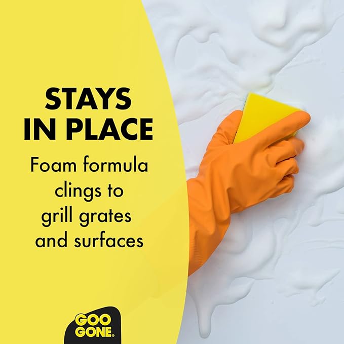 Goo Gone Grill and Grate Cleaner - 24 Ounce - Cleans Cooking Grates and Racks