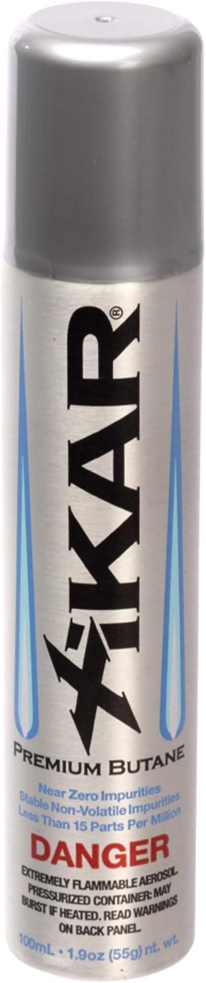Xikar PUROFINE Premium Butane Fuel Refill with 0 Impurities 1.9oz (100ml) - Premium Quality Fuel for Jet Flame Lighters and Torches - High Altitude Formula