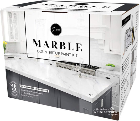 Giani Marble Easy Epoxy Countertop Paint Kit (Carrara White)
