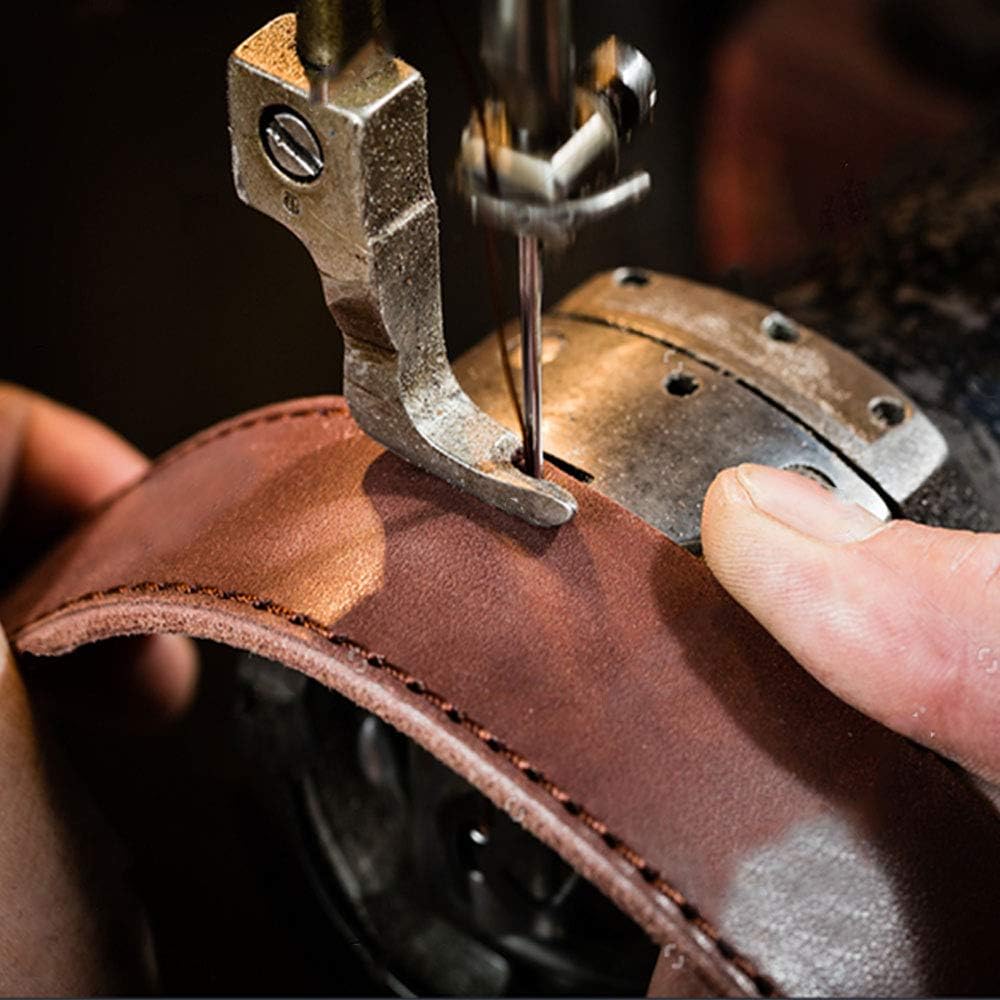 284 Yards Waxed Thread, 210D Heavy Duty Wax Thread for Leather Sewing, Upholstery Thread, 0.8mm Flat Waxed Thread for Bookbinding/Shoe Repairing/Leather Projects