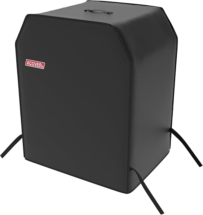 30" Heavy Duty Waterproof Gas Grill Cover fits Weber Char-Broil Coleman Gas Grill-Black