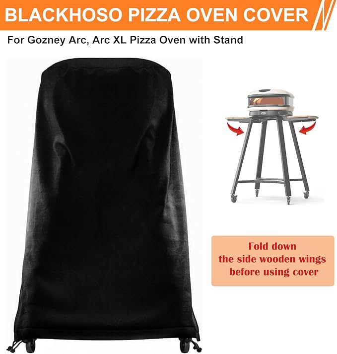 Pizza Oven Cover for Gozney Arc, Arc XL Pizza Oven with Stand, Full Length Waterproof Dustproof Pizza Oven Cover, Outdoor Oven Accessory