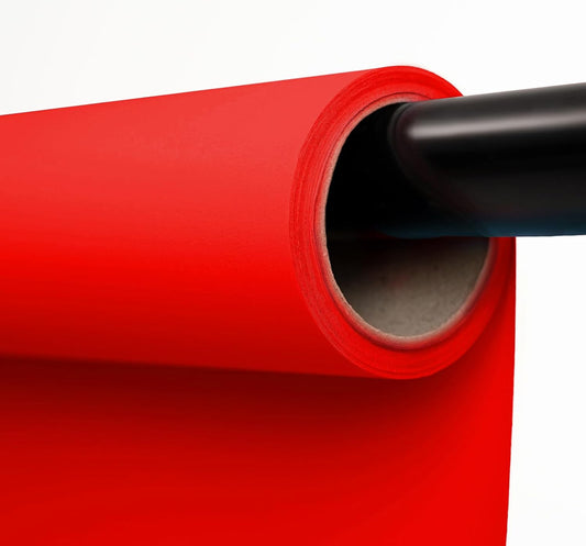 Kate Seamless Paper Backdrop Red Seamless Backdrop Paper Rolls (86''x32.8' Scarlet)