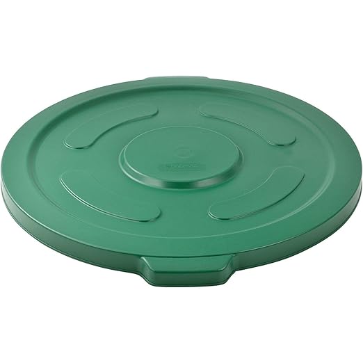 Global Industrial 55 Gallon Garbage Can Lid, Green