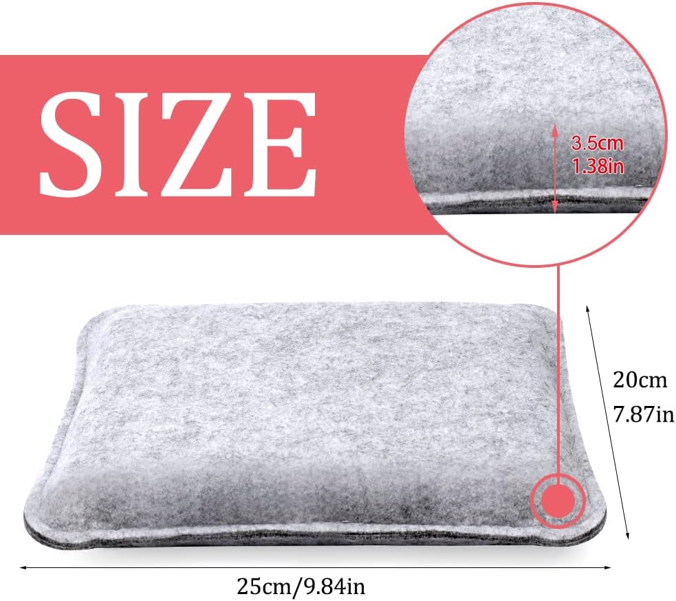 WONVOC Needle Felting Pad, 9.84 x 7.87 x 1.38'', Needle Felting Tools for Beginner Felting Tools with Felting Needle Holder, Felting Needles for Craft DIY