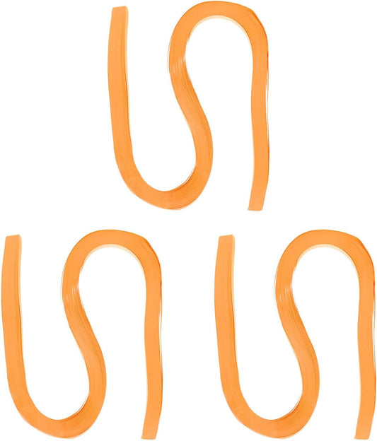 PATIKIL 360pcs Quilling Paper Strips Paper Flowers Quilling Kits 3/8"(10mm) Origami Paper for Adults Beginner Art Craft, 21"(54cm) Fluorescent Orange