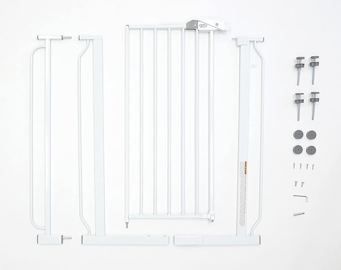 Regalo Safety Extra Tall Baby Gate for Doorways & Bottom of Stairs, Pressure Mount Safety Gate for Babies, Toddlers & Pets, Tested & Safe for 30 Years, American Designed, Family Owned