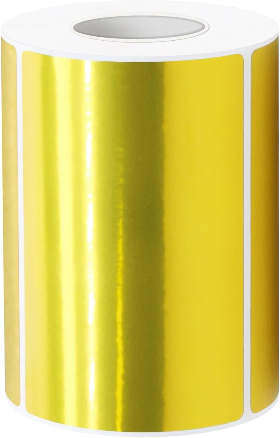 2" x 3" Gold Thermal Label Stickers,Waterproof Thermal Printer Sticker Labels for Gift Wrapping, Self-Adhesive Name Price Tag DIY Custom Logo Design (280 pcs,Gold)