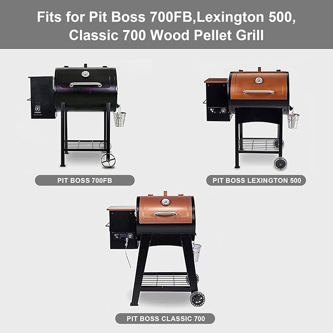 73700 Grill Cover for Pit Boss 700FB, Lexington 500, Lexington 540, Classic 700 Wood Pellet Grills, Heavy Duty 600D Waterproof Fabric BBQ Cover for Pit Boss 400FB,Pro 600 and Z Grill 550B, with Handle