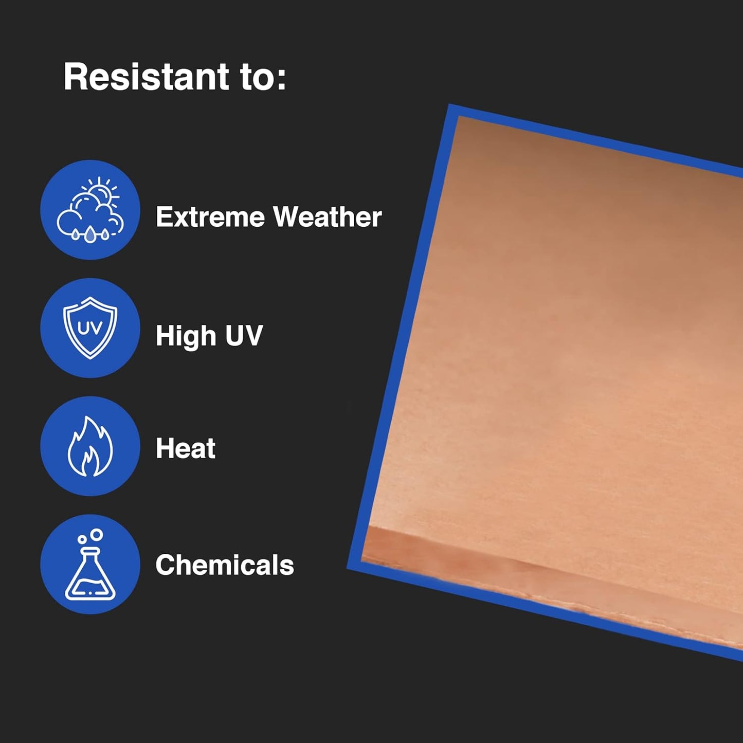 Duco USA-Made Clear Cast Acrylic Sheet 1/8 Inch Thick 6" x 12" - 8 Pack of Transparent Plexiglass Sheet - Lightweight Acrylic Board for Window Replacements, Displays, Signs, and More