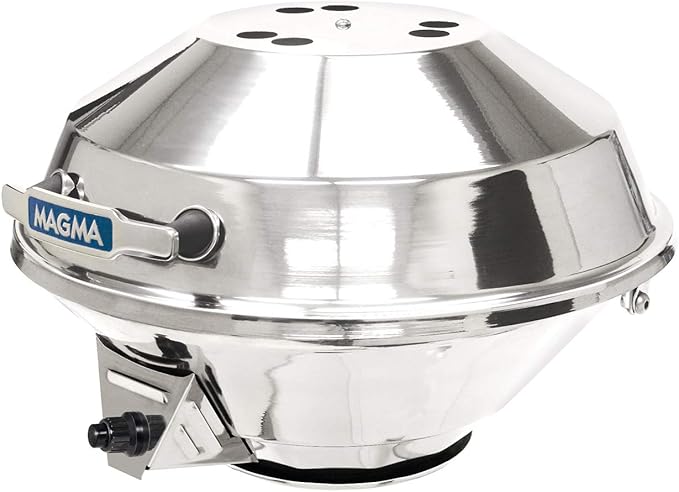 Magma Products, Marine Kettle 3, Combination Stove & Gas Grill, Propane Portable Oven