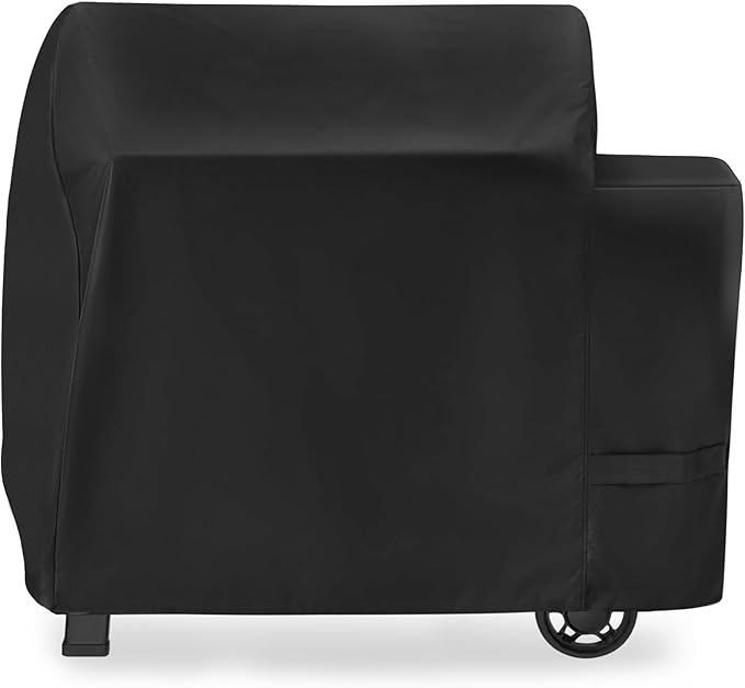 Grill Cover for Weber Searwood XL 600 Pellet Smoker Replacement Parts 3400146 Heavy-Duty 600D Outdoor Waterproof BBQ Grilling Accessory